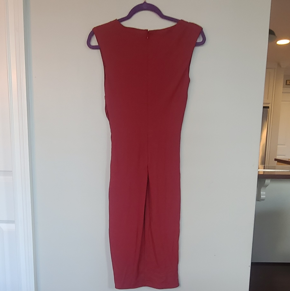 NWT Michael Kors Sexy Red Cocktail Dress - Picture 7 of 9